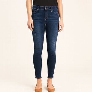 Rich and Skinny Heartbreak Jeans Womens 27 Blue Distressed Denim